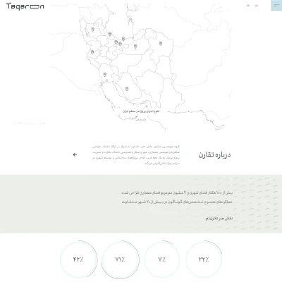 طراحی سایت شرکت مهندسین مشاور نقش هنر تقارن (taqaronco)
